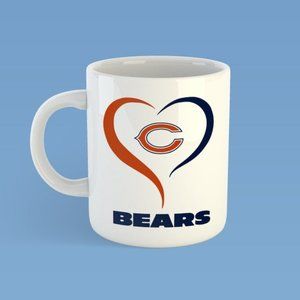 NFL Heart Favorite NFL Football Team Sport Mug of Your Favorite Team